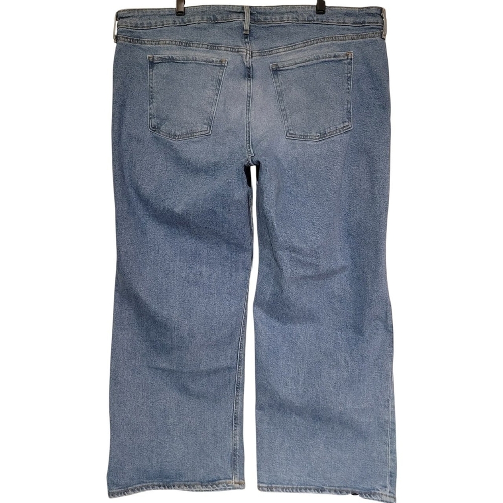 Old Navy Maren High-Waisted Sky-Hi Wide-Leg Jeans Size 22 (Waist-44") - Picture 5 of 9